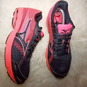Mizuno Womens Wave Sayonara 3 Running Shoes Lace Up Mesh 9.5